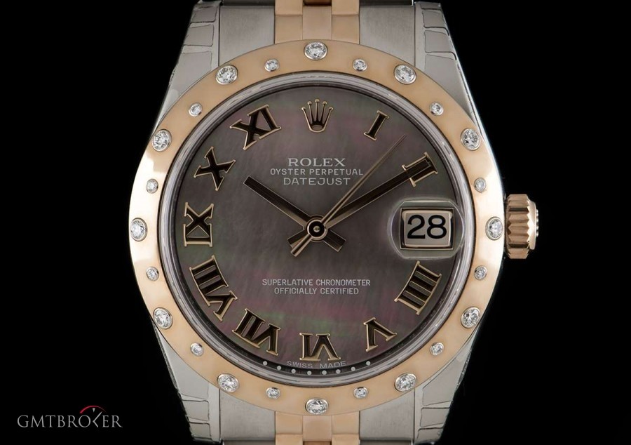 Rolex Unworn Datejust Mid-Size Stainless Steel  18k Rose 178341 810899