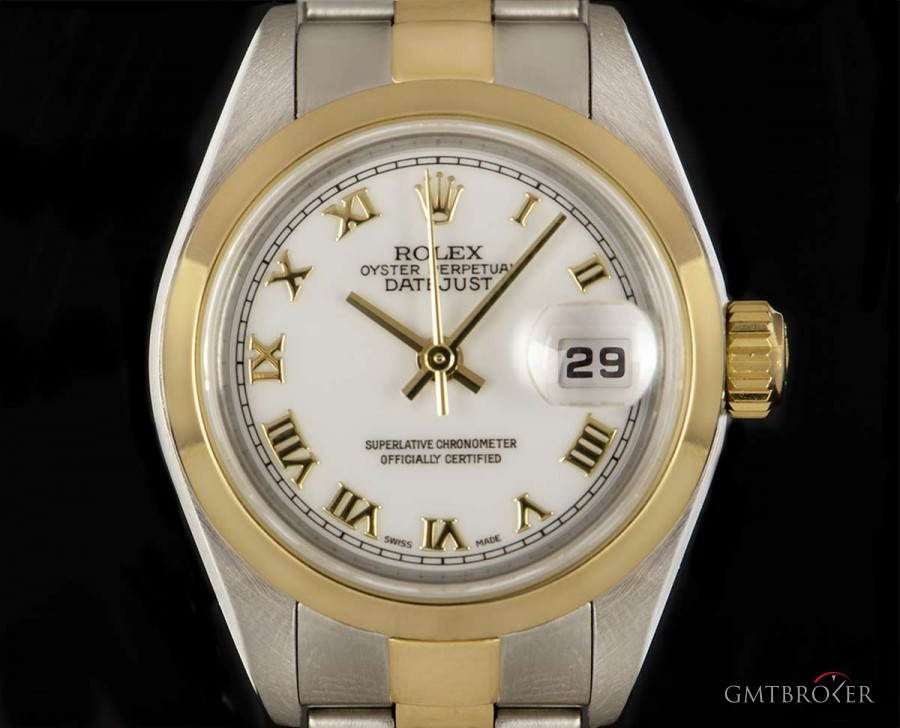 Rolex Datejust Ladies Stainless Steel  18k Yellow Gold W 79163 837886