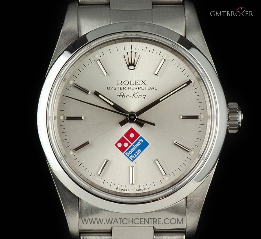Rolex SS Dominos Pizza OPerpetual Air-King BP 14000 14000 217189