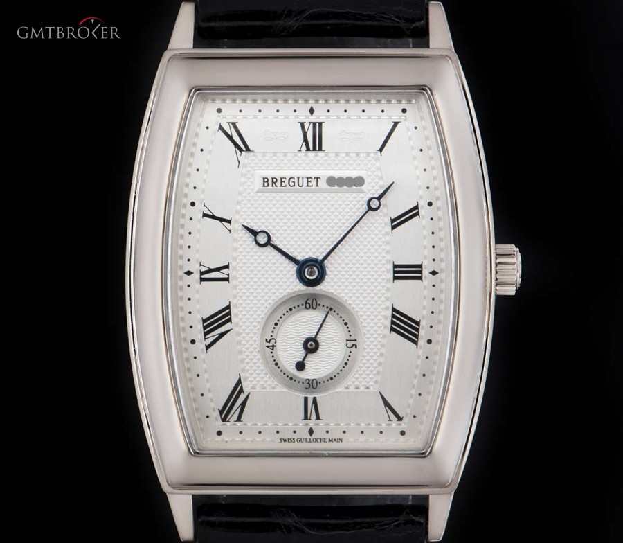 Breguet Heritage Gents 18k White Gold Silver Dial 3670 3670 834313