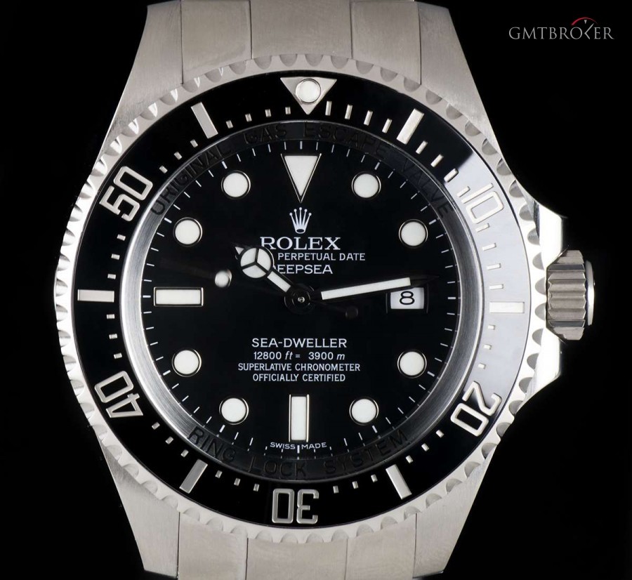 Rolex Deepsea Sea-Dweller Gents Stainless Steel Black Di 116660 798012