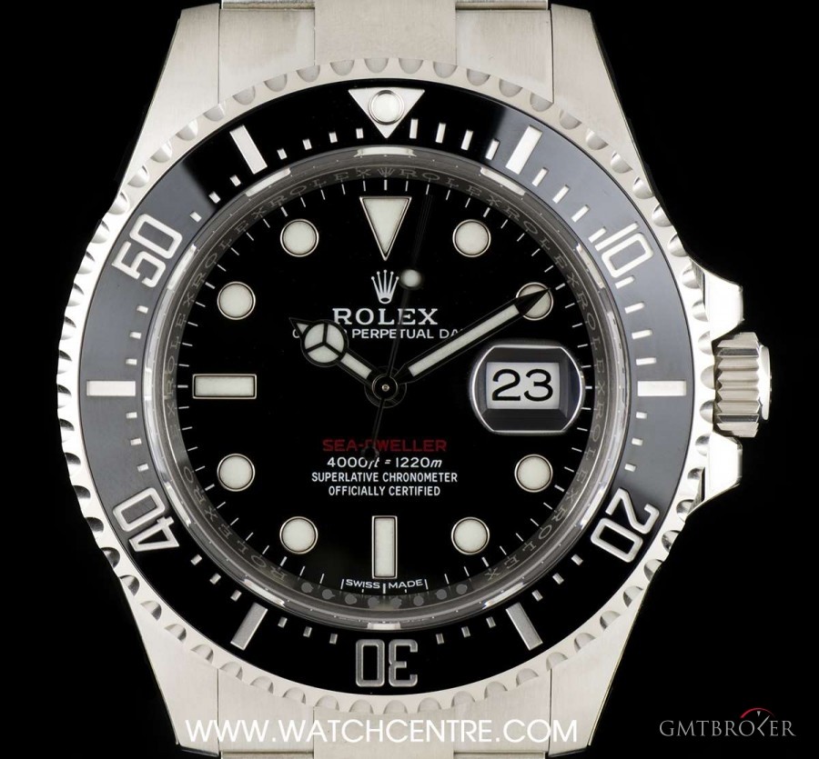 Rolex Stainless Steel Unworn Red Writing Sea-Dweller Gen 126600 742867