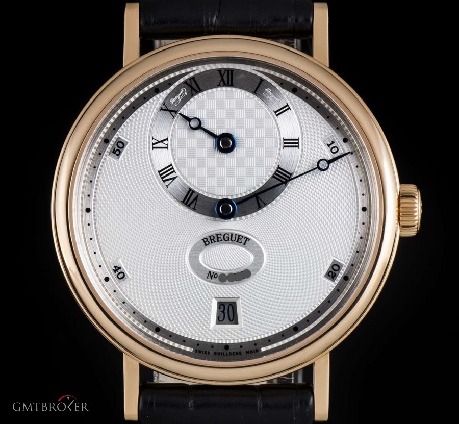 Breguet Classique Regulator Gents Rose Gold Silver Dial 51 5187 762979