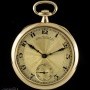 Patek Philippe Open Face Pocket Watch 18k Yellow Gold Champagne A