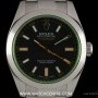 Rolex Stainless Steel Green Glass Milgauss Gents BP 1164