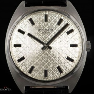 Montblanc Philippe Tonneau Shaped Calatrava Stainless Steel 3574 822959