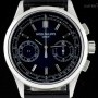 Patek Philippe Chronograph Gents Platinum Blue Sunburst Dial BP 5