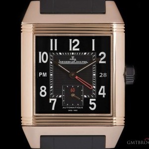 Jaeger-LeCoultre LeCoultre Reverso Squadra Gents 18k Rose Gold Blac 230.2.77 812138