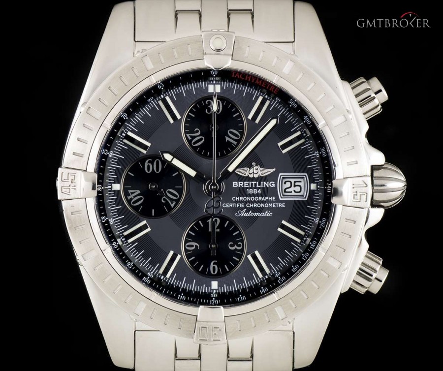Breitling Chronomat Evolution Chronograph Gents Stainless St A13356 787799