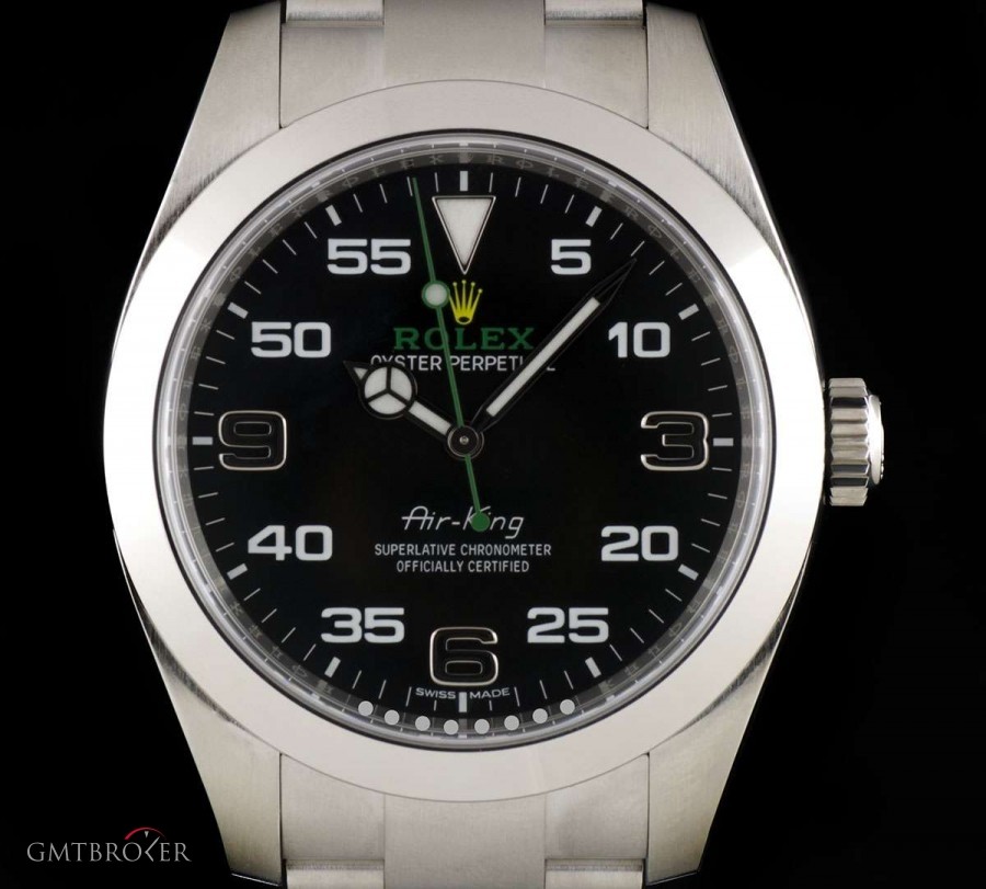 Rolex Air-King Gents Stainless Steel Black Dial BP 11690 116900 784145