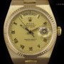 Rolex Oysterquartz Day-Date Gents 18k Yellow Gold Champa