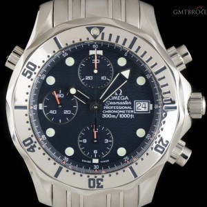 Omega Seamaster Chronograph Gents Stainless Steel Blue D 2598.80.00 794670