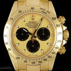 Rolex Cosmograph Daytona Gents 18k Yellow Gold Champagne 116528 846625