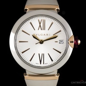 Bulgari Bvlgari Lvcea Ladies Stainless Steel  18k Rose Gol 102197LU33C6SSPGD 802524