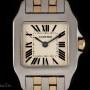 Cartier Santos Demoiselle Ladies Stainless Steel  18k Yell