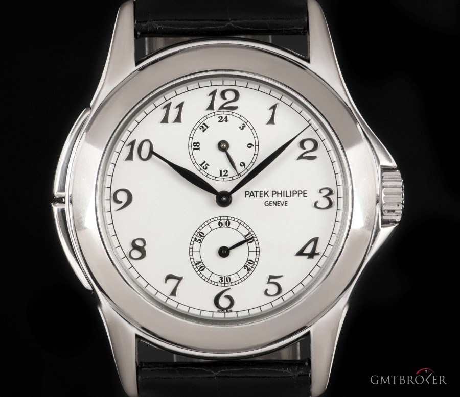 Patek Philippe Travel Time Gents 18k White Gold White Dial 5134G 5134G 819821