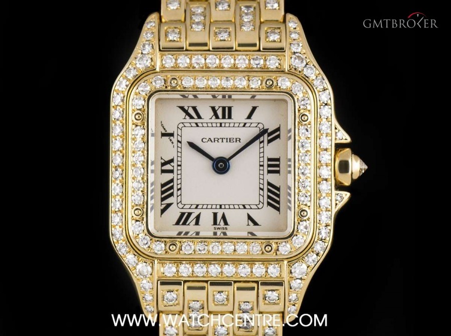 Cartier 18k Yellow Gold Fully Loaded Diamond Set Panthere nessuna 744999