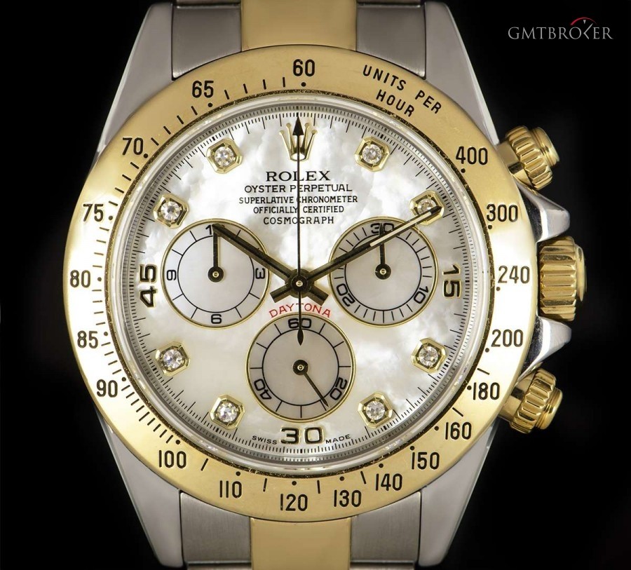 Rolex Cosmograph Daytona Gents Stainless Steel  18k Yell 116523 837250
