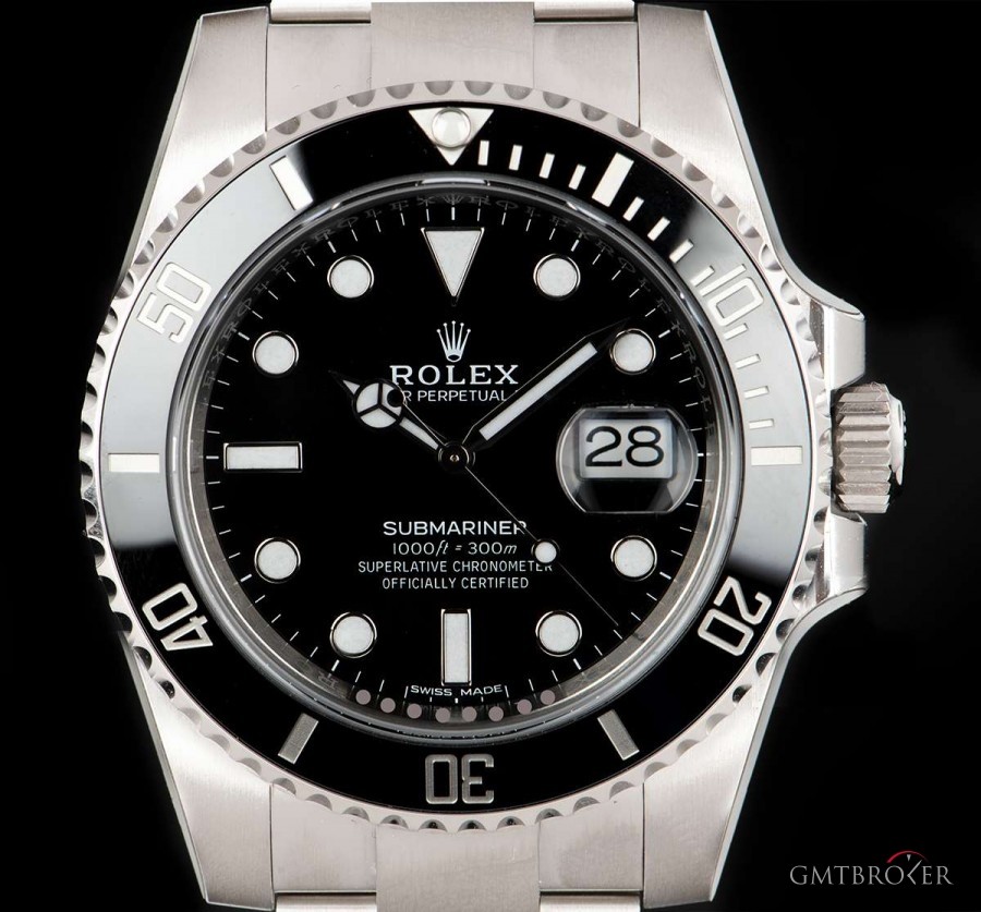 Rolex UnwornSubmariner Date Gents Black Dial Stainless S 116610LN 844351