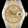 Rolex Datejust Ladies Stainless Steel  18k Yellow Gold C