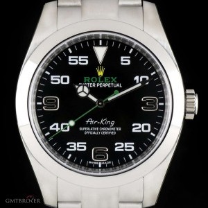 Rolex Unworn Air-King Gents Stainless Steel Black Dial B 116900 771392