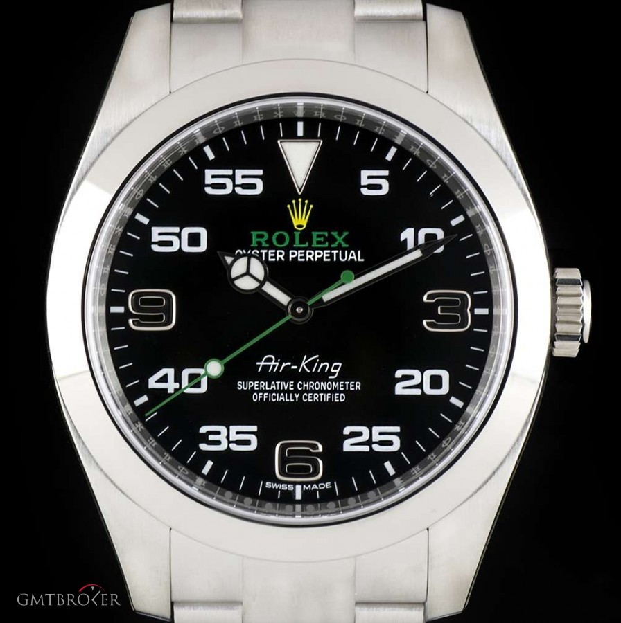 Rolex Unworn Air-King Gents Stainless Steel Black Dial B 116900 771392