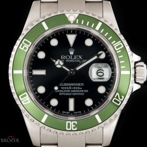 Rolex Submariner Date Stainless Steel Very Rare Black Ma 16610LV 833150