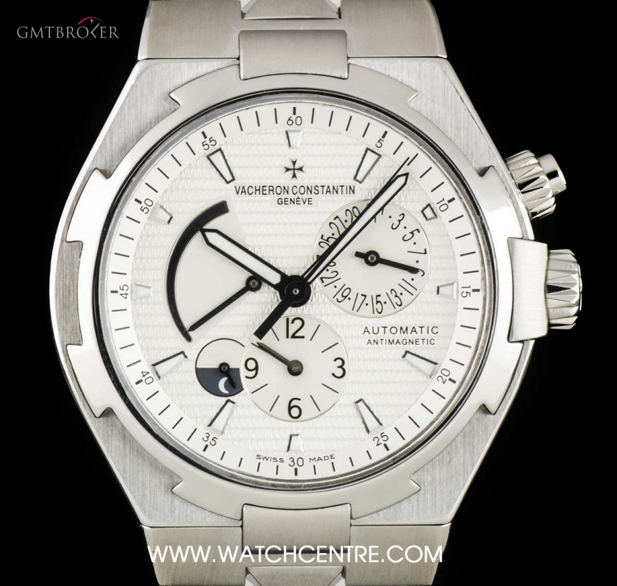 Vacheron Constantin Stainless Steel Overseas Dual Time BP 47450B01A-92 47450/B01A-9226 746625