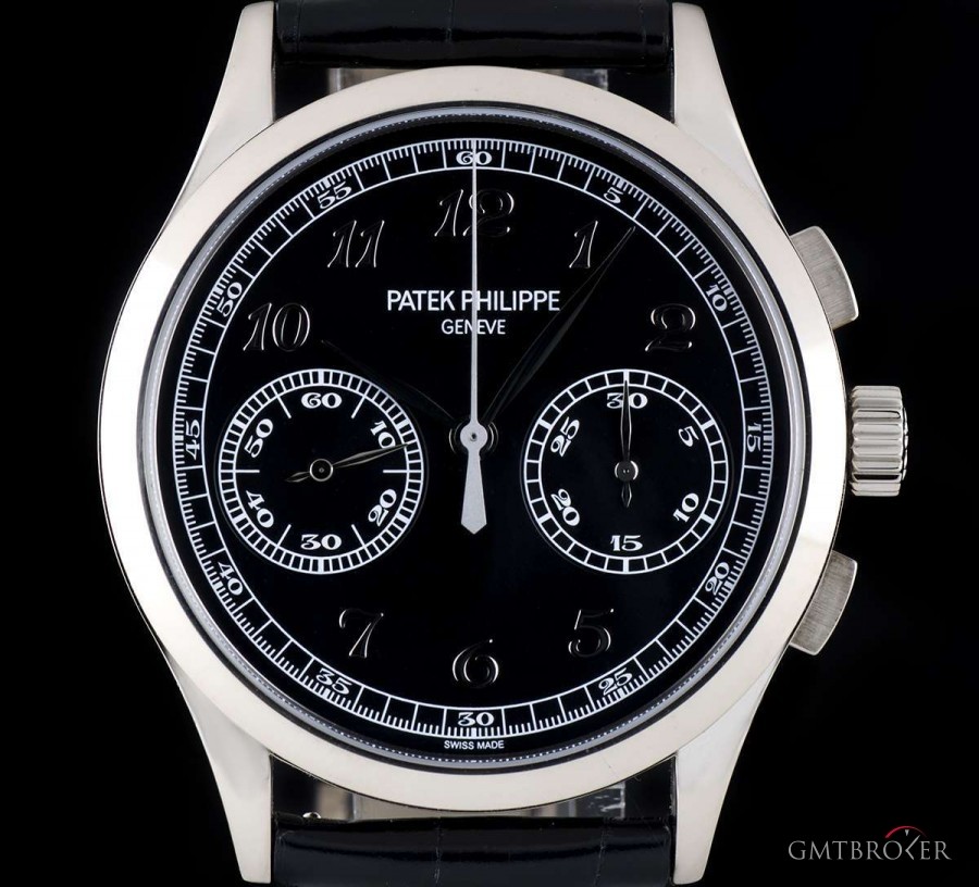 Patek Philippe Chronograph Gents 18k White Gold Black Dial BP 517 5170G-010 791984