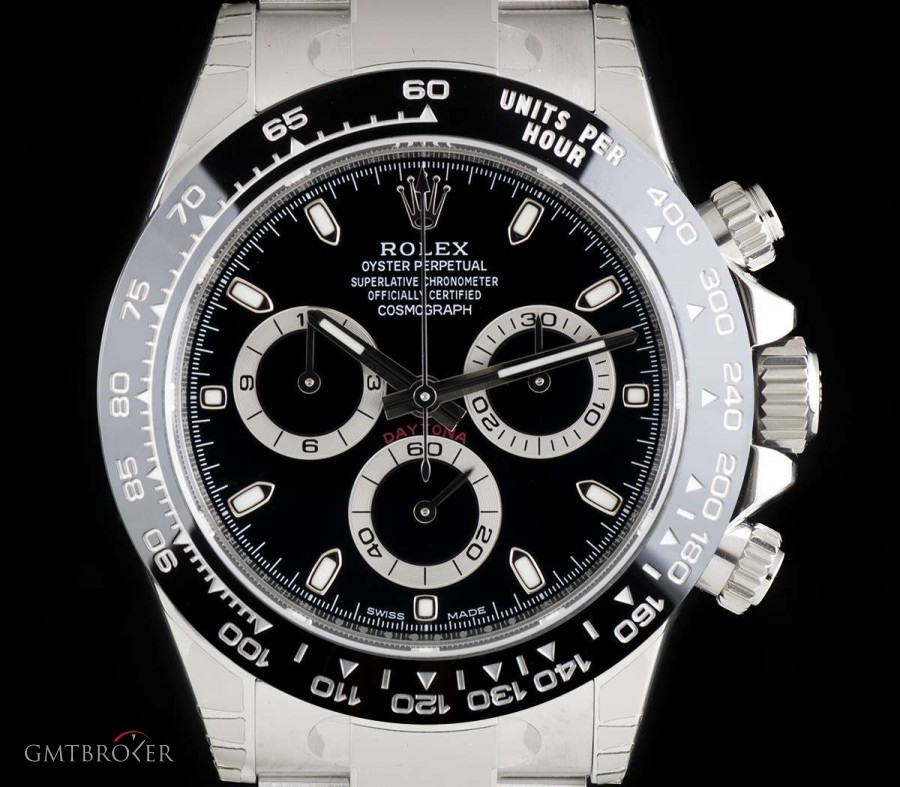 Rolex Unworn Cosmograph Daytona Stainless Steel Black Di 116500LN 847241