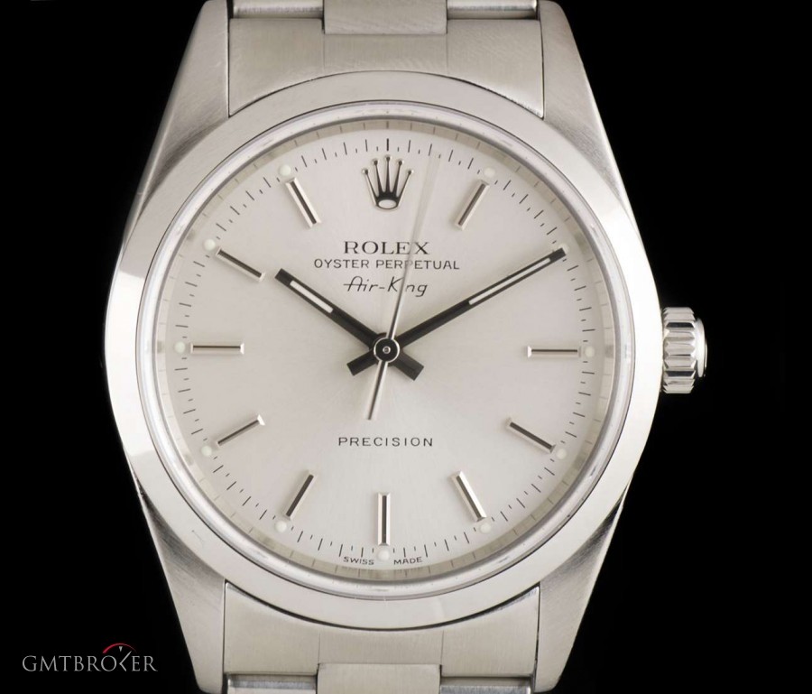 Rolex Air-King Gents Stainless Steel Silver Dial 14000M 14000M 795756