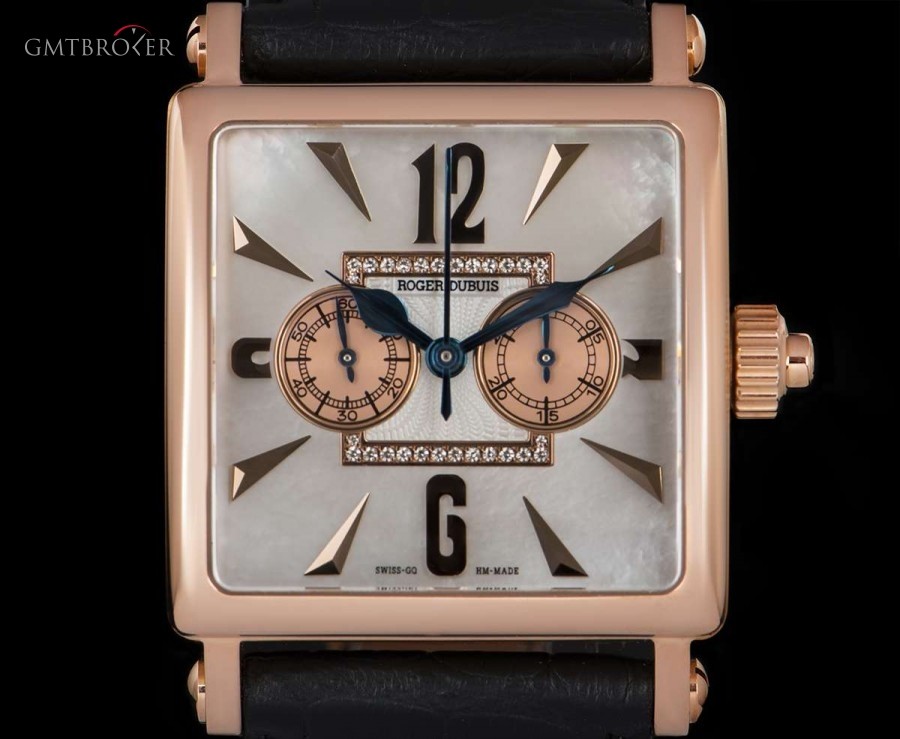Roger Dubuis Limited Edition Golden Square Ladies 18k Rose Gold nessuna 814091