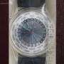 Patek Philippe Rare Double Sealed World Time Gents Platinum White