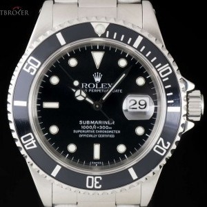Rolex Submariner Date Gents Stainless Steel Black Dial B 16610 796905