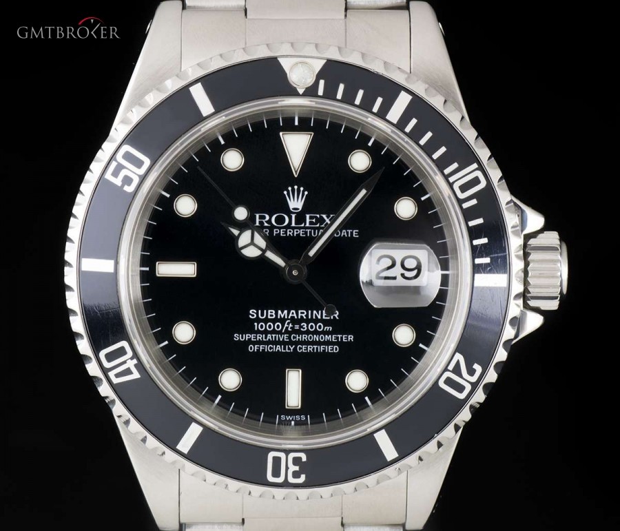 Rolex Submariner Date Gents Stainless Steel Black Dial B 16610 796905
