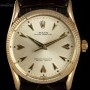 Omega Oyster Perpetual Vintage Gents 14k Yellow Gold Sil