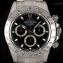 Rolex Cosmograph Daytona Gents Stainless Steel Black Dia