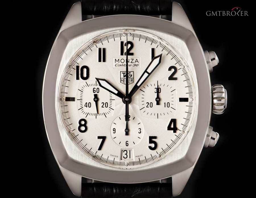 TAG Heuer Monza Chronograph Gents Stainless Steel Silver Ara CR5111.FC6175 825548