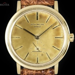Patek Philippe Calatrava Gents 18k Yellow Gold Double Name Hausma 3429J 831410