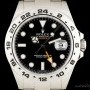 Rolex Explorer II Gents Stainless Steel Black Dial Orang
