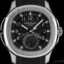 Patek Philippe Unworn Aquanaut Travel Time Stainless Steel Black