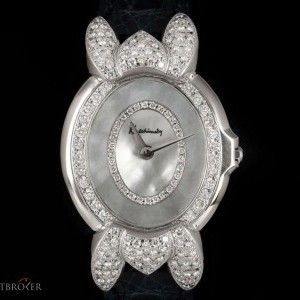 Kutchinsky Ovaline Ladies Dress Watch 18k White Gold Mother O nessuna 816512