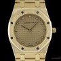 Audemars Piguet Royal Oak Mid-Size 18k Yellow Gold Champagne Diamo