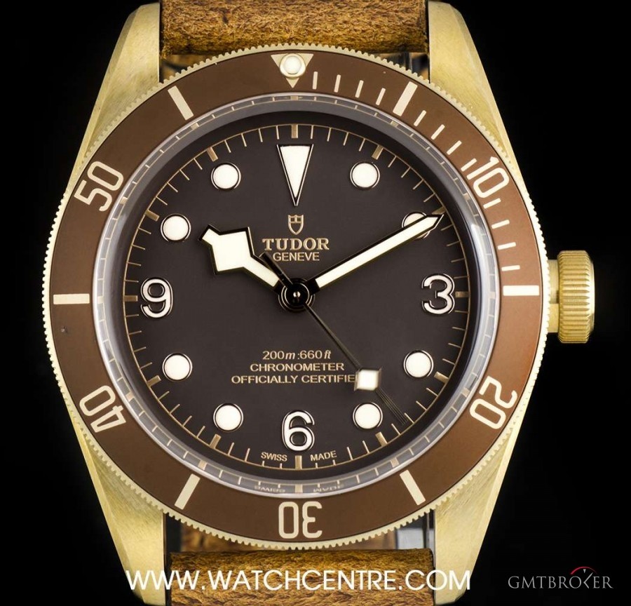 Tudor Bronze Unworn Heritage Black Bay Wristwatch BP 792 79250BM 733247