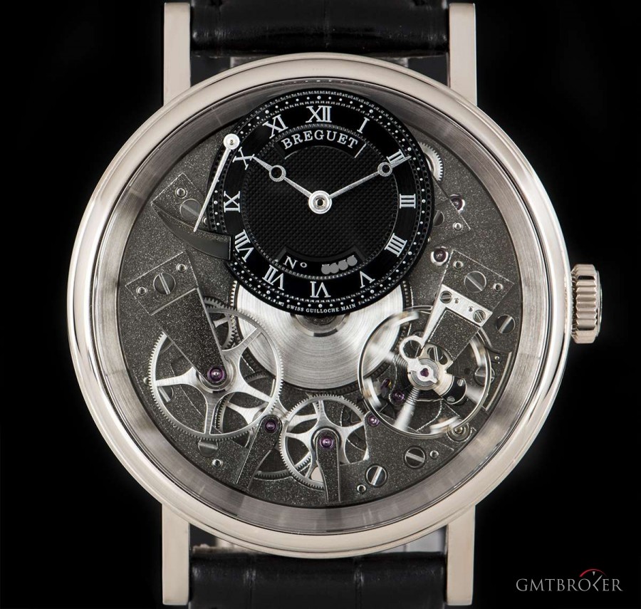Breguet Unworn La Tradition NOS Gents 18k White Gold Open 7057BB/G9/9W6 844873
