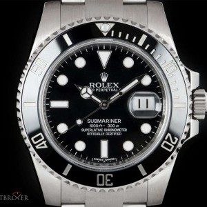 Rolex Submariner Date Gents Stainless Steel Black Dial C 116610LN 845710