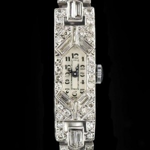 A. Lange & Söhne Dimond Set Cocktil Vintge Ldies Pltinum Silver Dil nessuna 773963