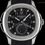 Patek Philippe Unworn Aquanaut Travel Time Stainless Steel Black