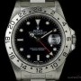 Rolex SSOP Black Dial Red Hand Explorer II Gents BP 1657
