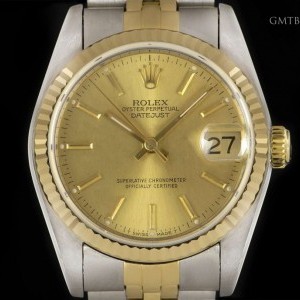 Rolex Datejust Mid-Size Stainless Steel  18k Yellow Gold 68273 832157